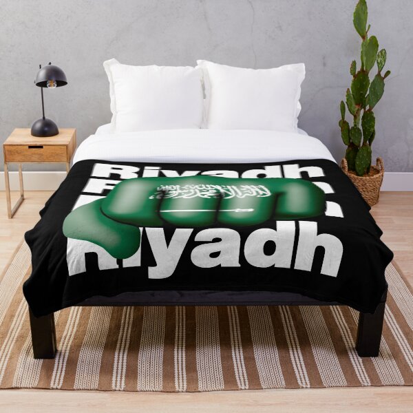 Riyadh Throw Blankets Redbubble