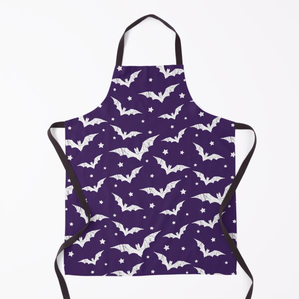 Distressed Bats Pattern - Creepy Halloween Gift Apron