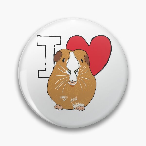 Item preview, I Love Guinea Pigs designed and sold by Mark-Ewbie.