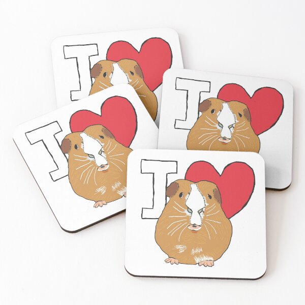 Item preview, I Love Guinea Pigs designed and sold by Mark-Ewbie.