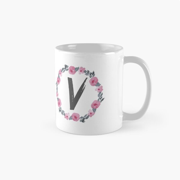 Item preview, Floral Wreath That Starts With The Letter "V" designed and sold by Lifestylenoise.