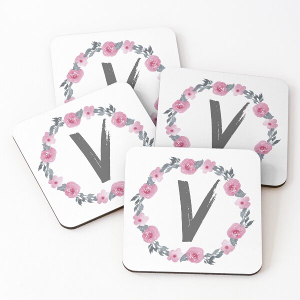 Item preview, Floral Wreath That Starts With The Letter "V" designed and sold by Lifestylenoise.