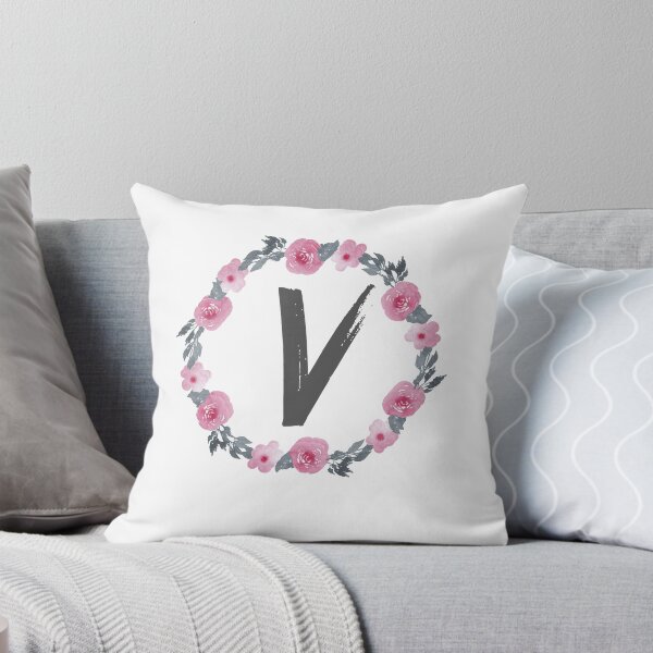 Item preview, Floral Wreath That Starts With The Letter "V" designed and sold by Lifestylenoise.