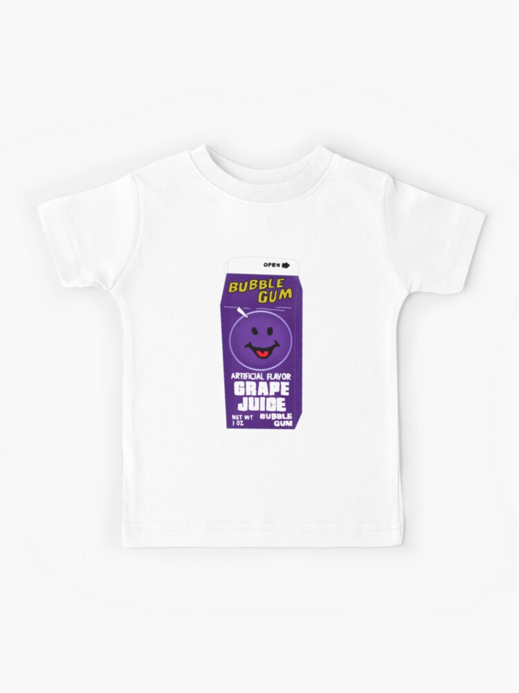 Grape Juice Kids T Shirt By Personpotato Redbubble - grape juice roblox download