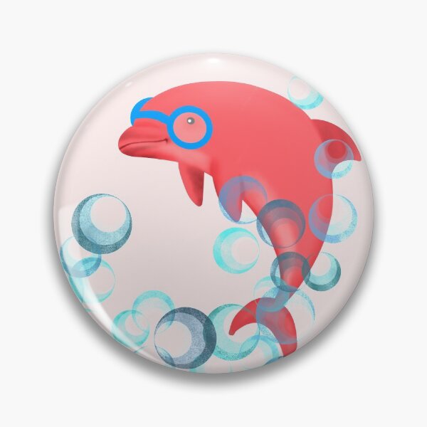 Item preview, Red dolphin pattern designed and sold by Aerithcloud01.