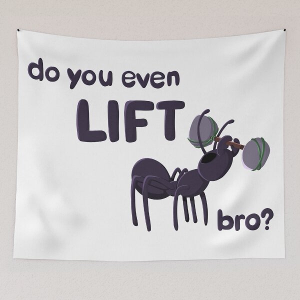 Item preview, do you even LIFT bro? designed and sold by N00dle-D00dles.