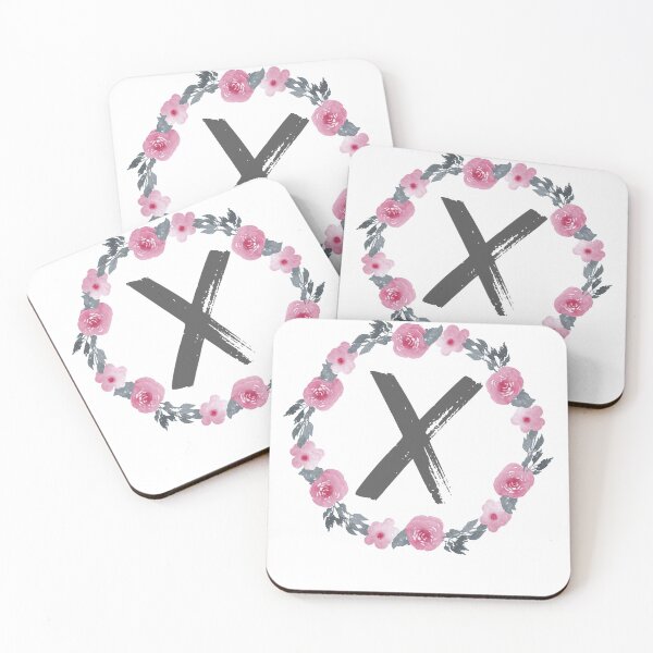 Item preview, Floral Wreath That Starts With The Letter "X" designed and sold by Lifestylenoise.