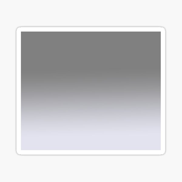 Ombre Grey Sticker