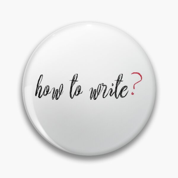 Item preview, how to write designed and sold by FandomsShirtsPH Inc.