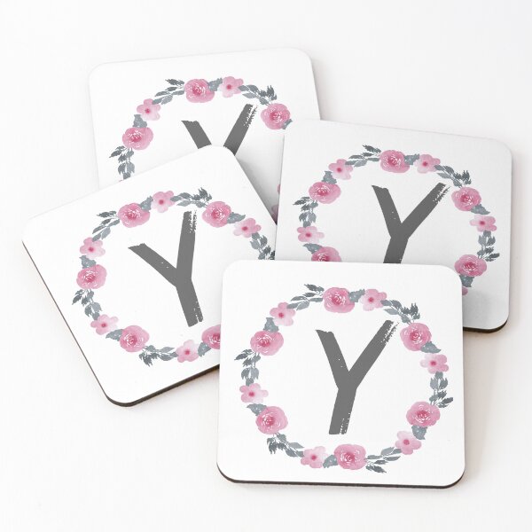 Item preview, Floral Wreath That Starts With The Letter "Y" designed and sold by Lifestylenoise.
