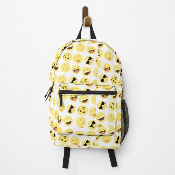 Item preview, Basic white Mood faces emojis yellow pattern gift design designed and sold by Michael Schmidt.