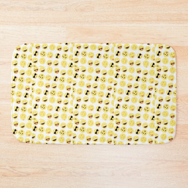 Item preview,   Basic white Mood faces emojis yellow pattern gift design designed and sold by Michael Schmidt.