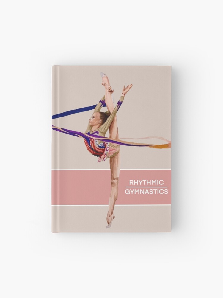 Rhythmic Gymnastics Yana Striga Ribbon Backgrab Turn Photographic Print  for Sale by rhythmicdrawing