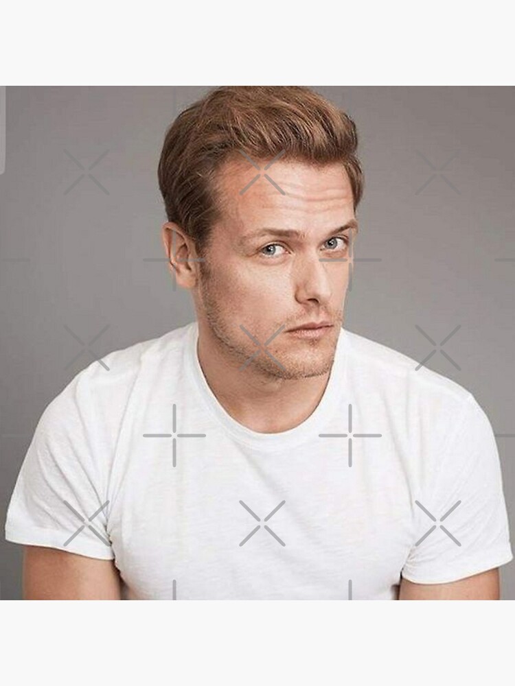 "Sam Heughan" Throw Pillow by danna479 Redbubble