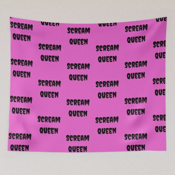 Item preview, Scream Queen Halloween Black designed and sold by RJ Bean.