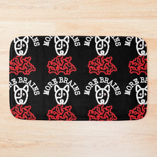 Item preview, More Brains Zombie Bull Terrier Red Bones Halloween Costume designed and sold by GravitiTees.