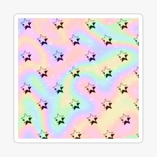 Rainbow Galaxy Star Collection Sticker