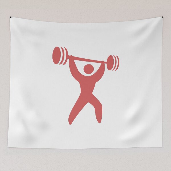 Item preview, Weightlifter Red designed and sold by kamorim.