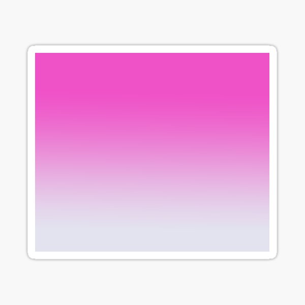 Pink Ombre Sticker