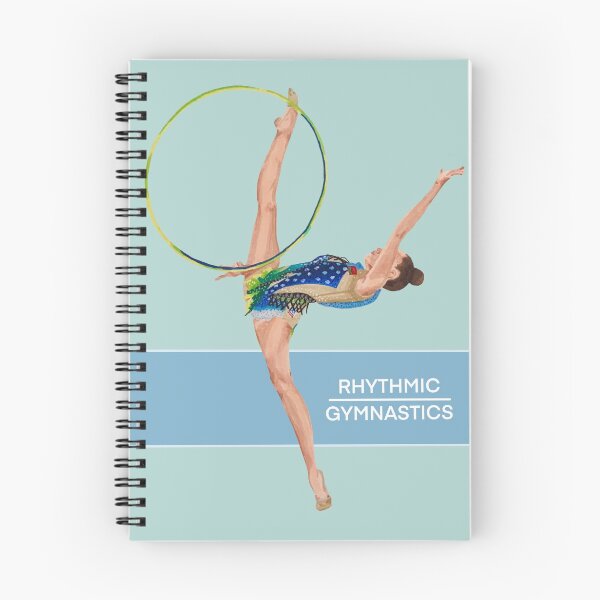 Item preview, Rhythmic Gymnastics Anastasia Salos Hoop designed and sold by rhythmicdrawing.