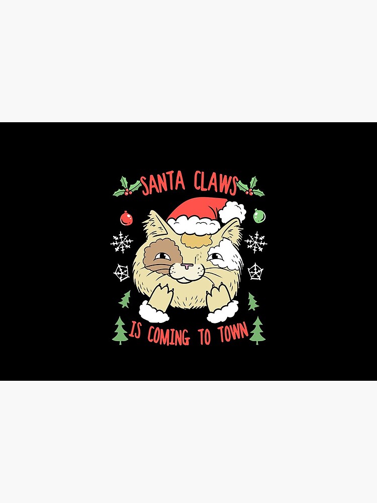 Santa Claws Cat | Christmas Kitty by Kittyworks