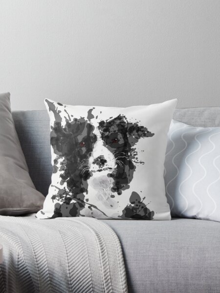 Vista previa del artículo con la obra «Border Collie», diseñado y vendido por Azellah.