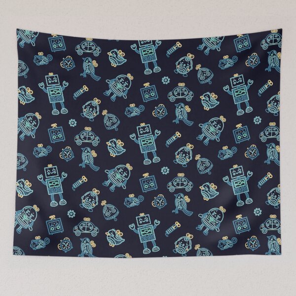Item preview, Robots Wind Up designed and sold by SabrinaSana.