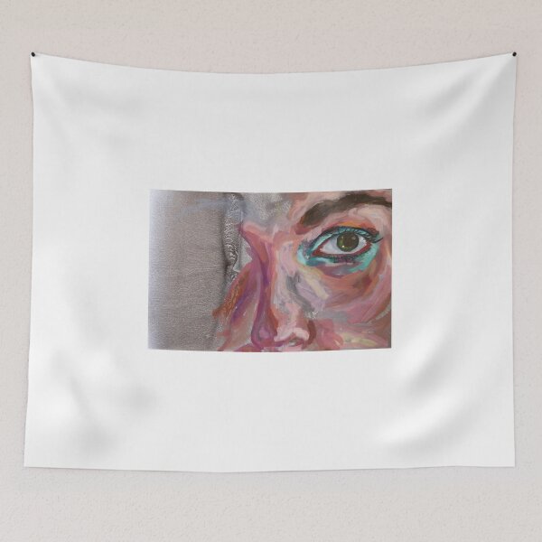 Item preview, Keeping One Eye Open #3 (Gouache Painting) designed and sold by AshleighMakes.