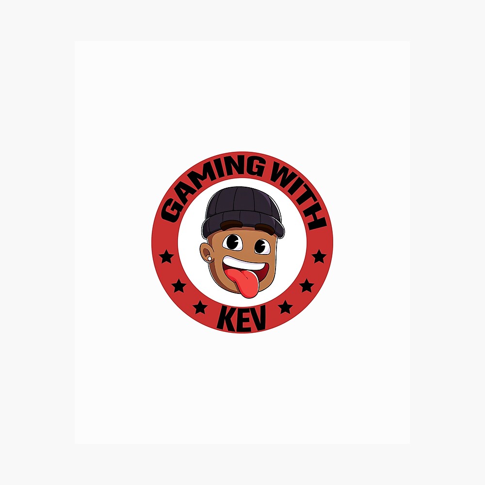 Gaming With Kev Poster By Kwangrichard201 Redbubble - life simulator roblox gaming with kev