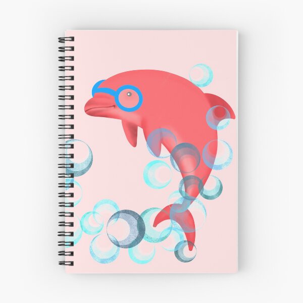 Item preview, Red dolphin pattern designed and sold by Aerithcloud01.