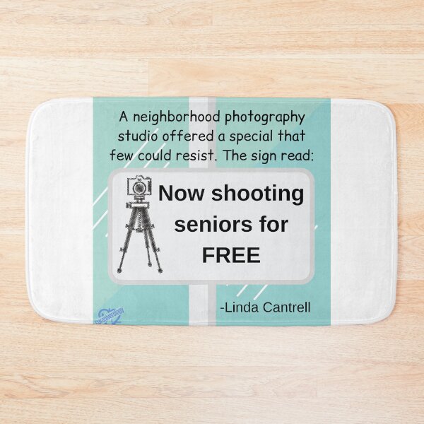 Item preview, Now shooting seniors for FREE designed and sold by Caregiverology.