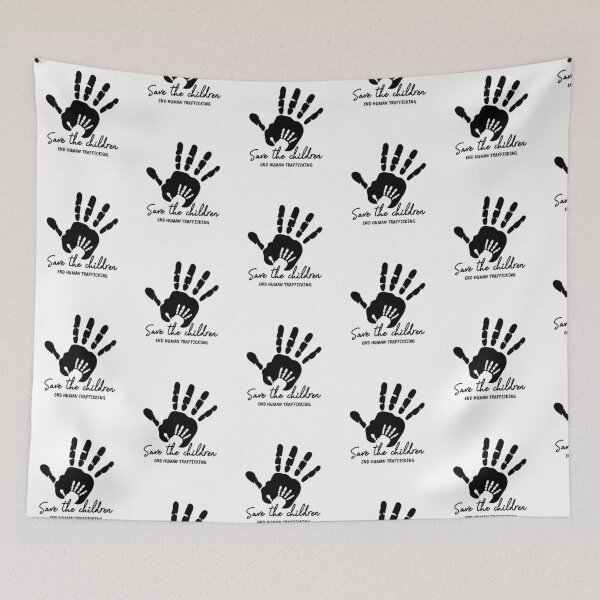 Item preview, Save The Children, Human Trafficking awareness design  designed and sold by BRtisticDesigns.