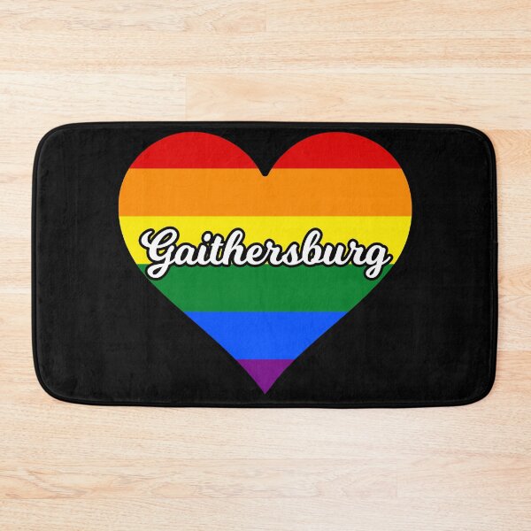Item preview, Gaithersburg Maryland Gay Pride Heart designed and sold by fearcity.