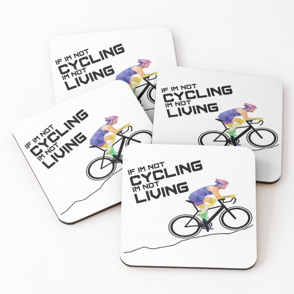 Item preview, Living By Cycling Cool Adventure designed and sold by SKETCHEAJ.