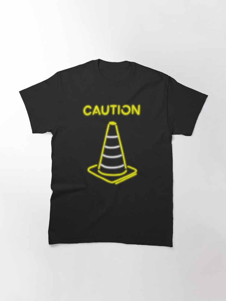 Alternate view of Caution Club (Neon Signs) Classic T-Shirt