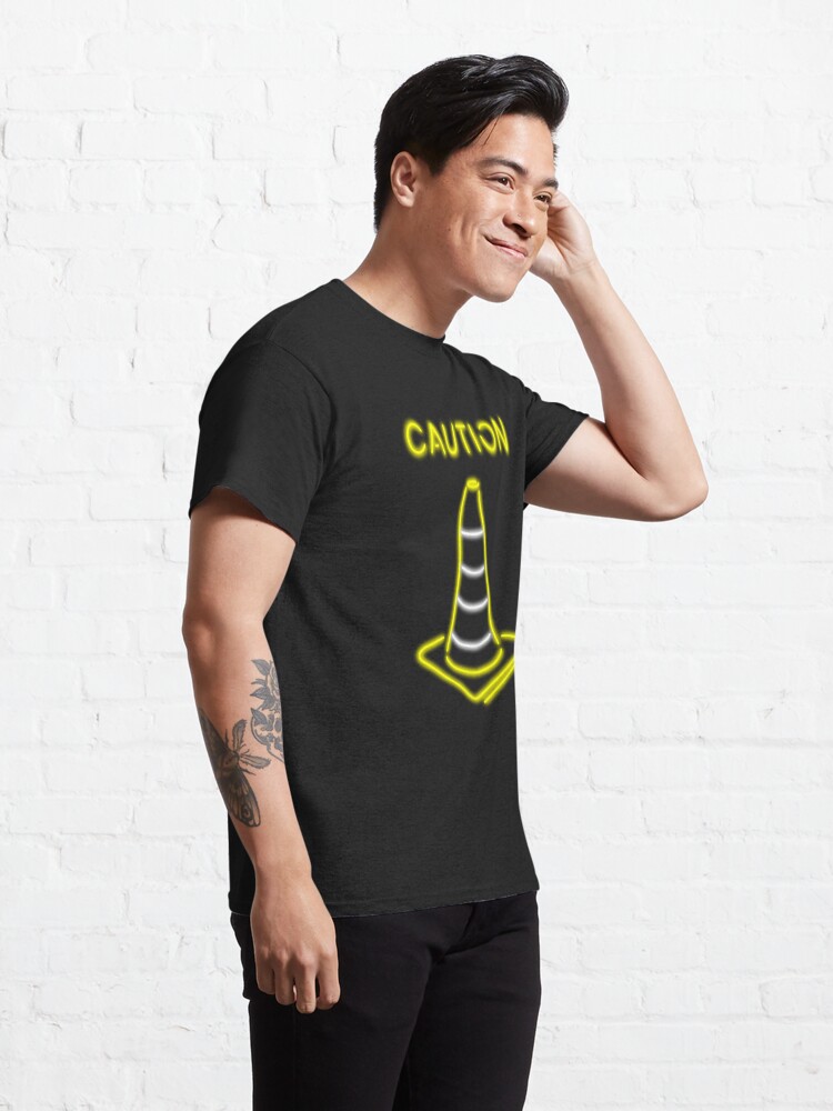 Alternate view of Caution Club (Neon Signs) Classic T-Shirt