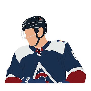 Cale Makar Colorado Avalanche Jersey Heart Colour Magnet for Sale