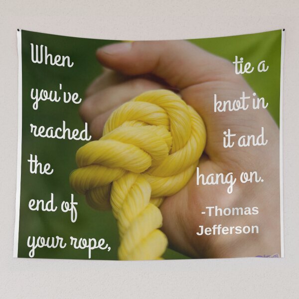 Item preview, When you've reached the end of your rope designed and sold by Caregiverology.