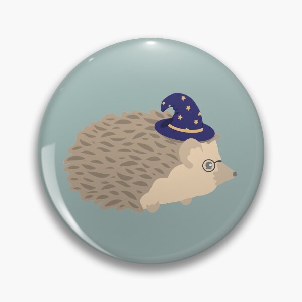 Item preview, Hedgie Wizard designed and sold by Tilly Scribbles.
