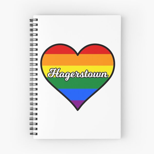 Item preview, Hagerstown Maryland Gay Pride Heart designed and sold by fearcity.