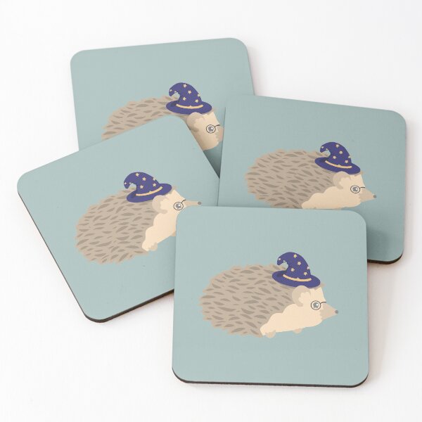 Item preview, Hedgie Wizard designed and sold by Tilly Scribbles.