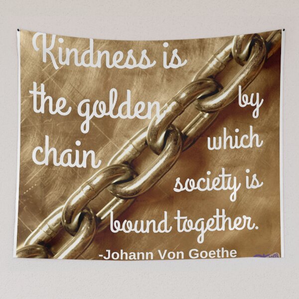 Item preview, Kindness is the golden chain designed and sold by Caregiverology.