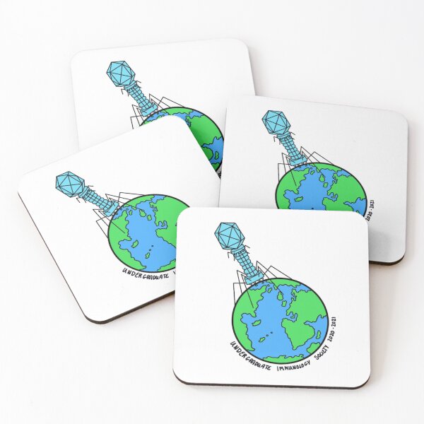 Item preview, UIS Virus on the Planet Logo 2020-2021 designed and sold by UISredbubble.