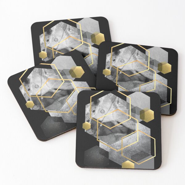 Item preview, Hexagon Composition 3 designed and sold by UrbanEpiphany.