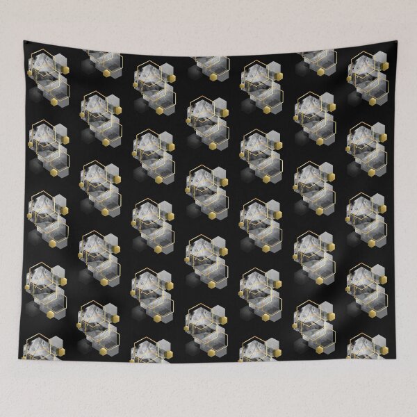 Item preview, Hexagon Composition 3 designed and sold by UrbanEpiphany.