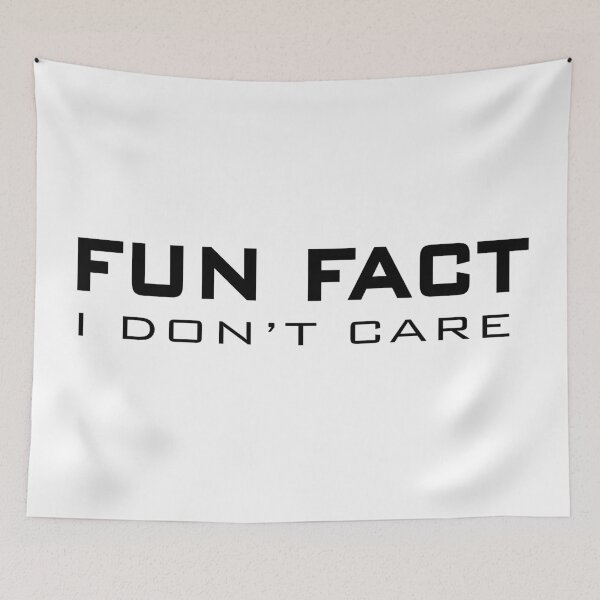Item preview, Fun fact i don't care designed and sold by Achily.