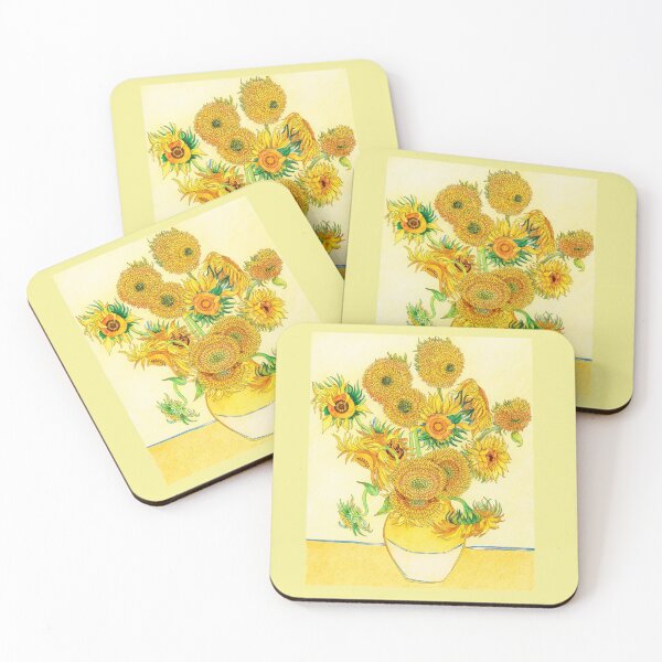 Item preview, SUNFLOWERS (1889) designed and sold by GourangaStore.