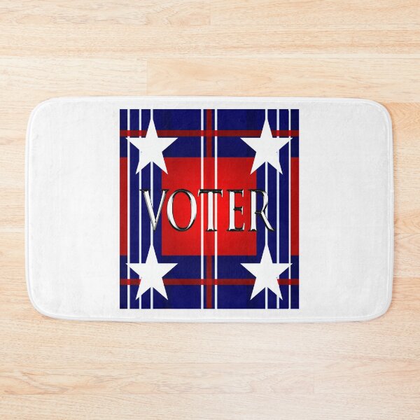 Item preview, Fun “STARS & STRIPES CHROME VOTER” Apparel & Accessories designed and sold by Joanenices.