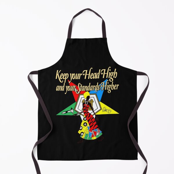 Item preview, OES Style Order Of The Eastern Star Logo Sistar Keep Your Head High designed and sold by TopTeeShop.
