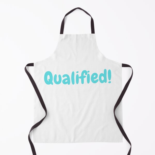 Item preview, Qualified! - aqua green designed and sold by simplysharon.